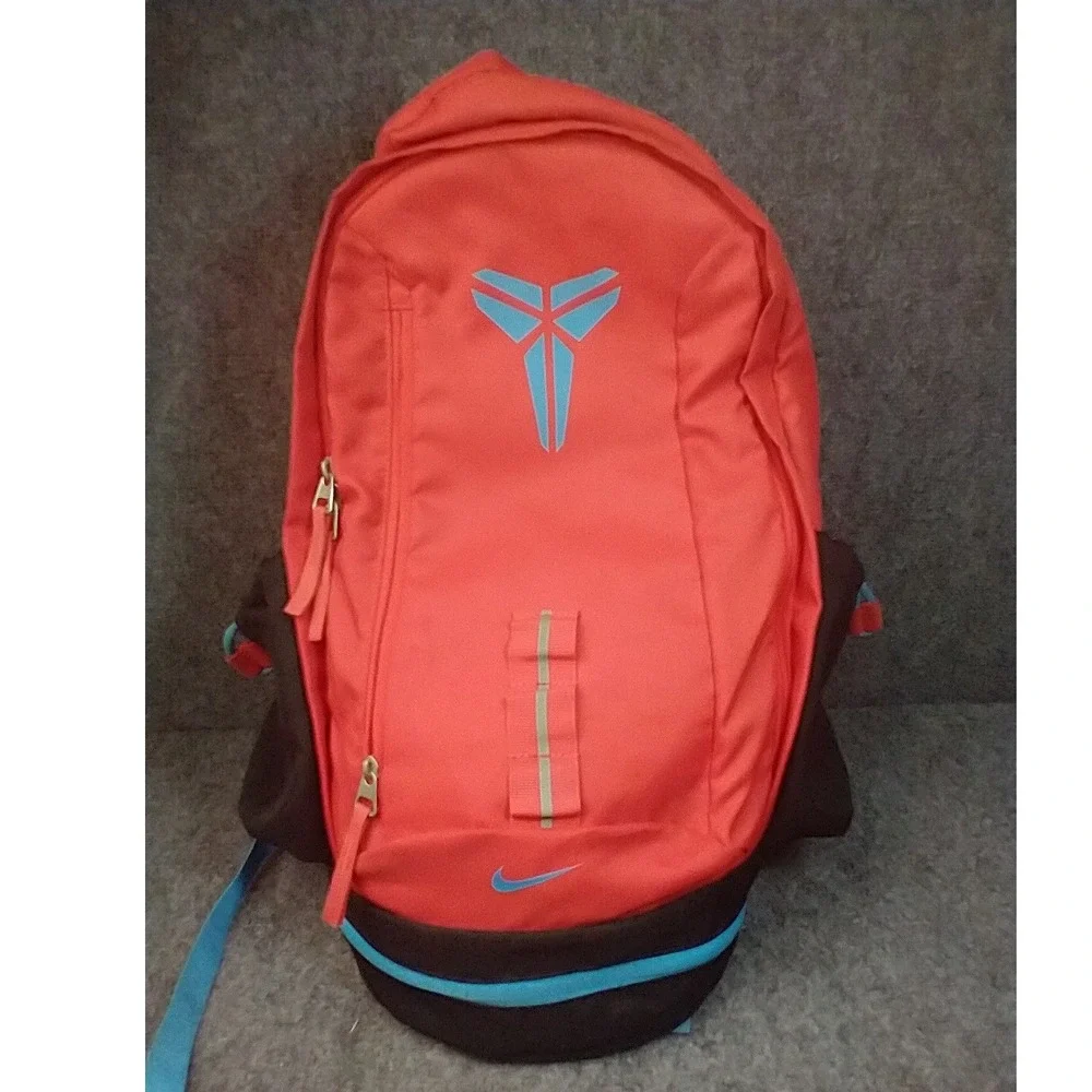 Nike Kobe Bryant Basketball Backpack Unisex Large Red Blue Mamba Logo